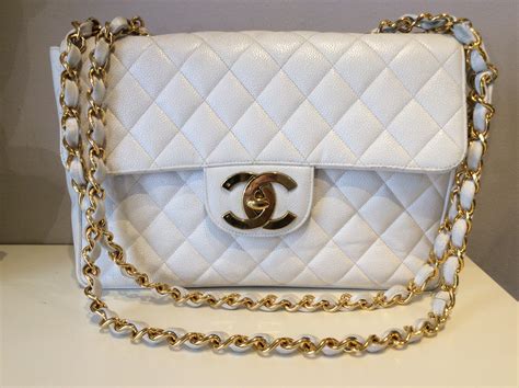 borsa chanel bianca con ciondoli|Chanel borse italia.